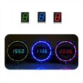 thumbnail image 2 of Kit de Reloj Electrónico DIY con LED Giratorio DS1302, Pantalla de Tiempo y Temperatura, para Aprender A Soldar, Practicar Soldadura C, 2 of 5