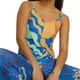 thumbnail image 4 of SAYOO Pantalones de mujer, flores sin mangas / cuello V marino SAYOO moda, 4 of 6