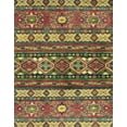 thumbnail image 1 of Ahgly Company Indoor Rectangle Abstract Copper Green Southwestern Area Rugs, 6' x 9', 1 of 6