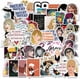 thumbnail image 1 of Singer Stickers 50 Pack Decals for Laptop Computer Skateboard Water Bottles Car Girls Teens Sticker, 1 of 1