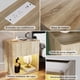 thumbnail image 5 of Single Drawer Bedside Table Nightstand Open Shelf Bedside Cabinet with Charging Station Side Table with Power Outlet Wood Bedside Desk with One Drawer for Bedroom Living Room Home Office Original Oak, 5 of 14