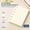 80 Sheet, variant on A7 Planner Refill Paper, Lined Agenda Inserts for 6 Ring Binder, Mini Journal Insert Sheets, 6 Holes, 100gsm, Pocket Size 4.84 x 3.23