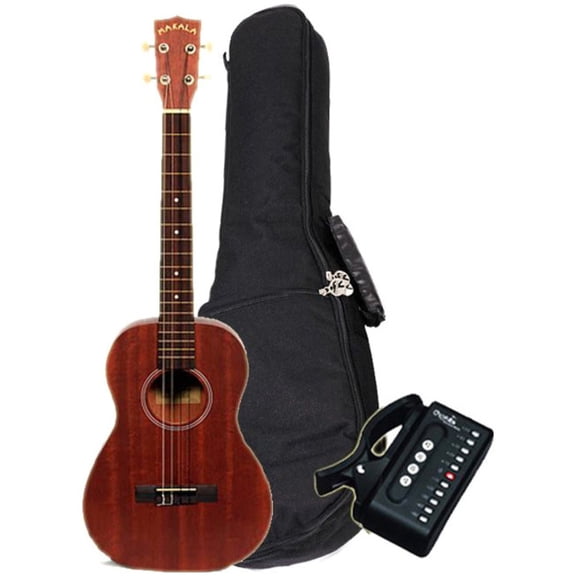 Bundle Makala Baritone Ukulele