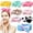 Multicolor, variant on ZOUYUE 8 Pack Spa Headband for Women, Facial Makeup Headband Soft Coral Fleece Cosmetic Headband for Women Girls Bow Hair Band Head Wraps for Washing Face Mask Spa Shower Gifts