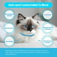 thumbnail image 5 of Genreen Calming Collar for Cats 4 Pack - Adjustable Pheromone Collar Helps Calm Cats for 60 Days, Anxiety Relief (Blue), 5 of 6