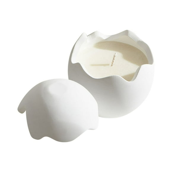 Binwennn Long Candle Centerpiece Mini Taper Candle Holder Tall Candle Holders Centerpiece Easter Egg Shaped Candle Aromatherapy DIY Hand Drawn Fragrant Candle With Aroma Enchanting Light Scented