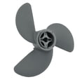 thumbnail image 7 of 2X Propeller 7 1/4Inch x 4 3/4Inch 58130-ZV0-841ZB for Outboard Engine BF2 / BF2.3 XNH283X (STIN GRAY), 7 of 7