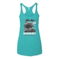 thumbnail image 2 of Wild Bobby Ford Shelby American Racing Legend Women Tri-Blend Racerback Tank Top, 2 of 6