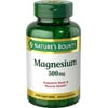 Nature's Bounty Magnesium 500mg Size, Coated Tablets 200 ea (Pack of 2)