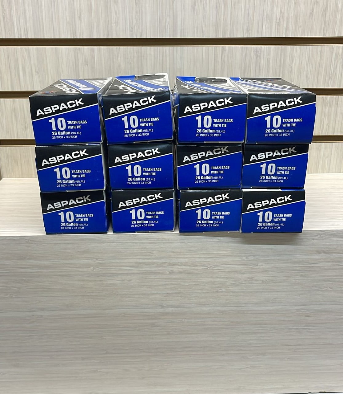 26-Gallon Trash Bags, 120 Bags
