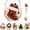 #C, variant on 3D Christmas Glass Art Cup, Christmas Cups Stemless Wine Glasses Holiday Glassware, Xmas Party Home Festive Decor Gifts