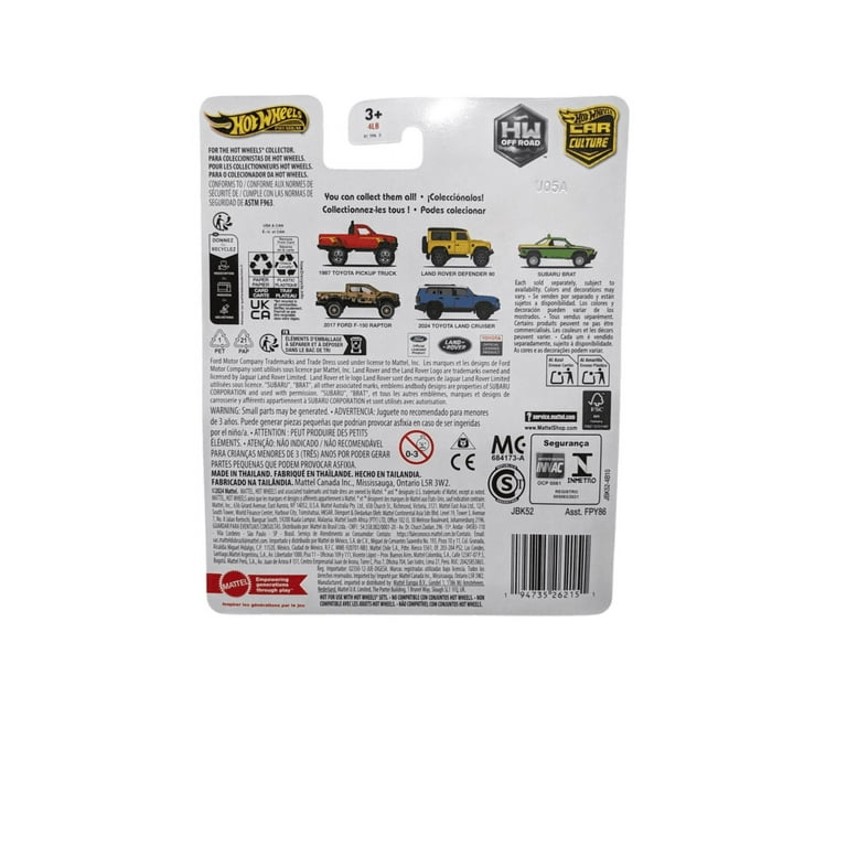ホットウィール 2025 オフロードチェイス 2024 トヨタ HOT WHEELS 2025 OFF ROAD CHASE 2024 TOYOTA LAND CRUISER CAR