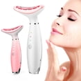 thumbnail image 2 of Instrumento de belleza para el cuello con microcorriente, instrumento de rejuvenecimiento con luz de color, instrumento de belleza para masaje facial en V, instrumento para rostro fino, 2 of 4