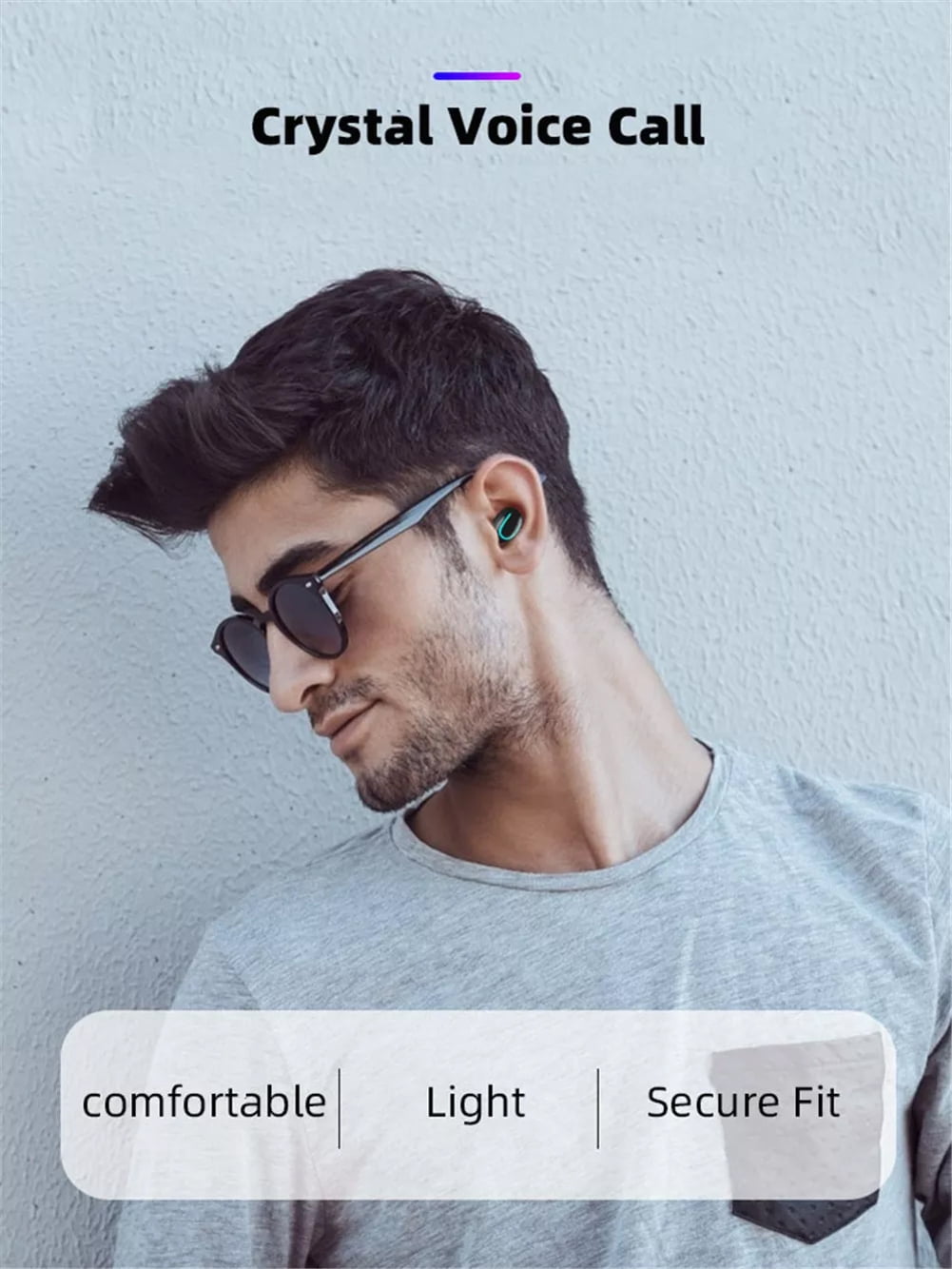 Wireless TWS Headphones for Google Pixel 7/Pro/6a/6/Pro Phones - Earbuds Earphones True Wireless Stereo Headset Hands-free Mic Charging Case Compatible With Pixel 7/Pro/6a/6/Pro Models