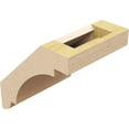 thumbnail image 5 of Ekena Millwork 5"W x 6"D x 6"H Aspen Rough Cedar Woodgrain TimberThane Knee Brace, Primed, 5 of 6