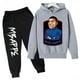 thumbnail image 3 of Ropa para niños Conjunto de sudadera con capucha para niños y pantalones de sudadera Conjunto deportivo de 2 piezas para niños y niñas Ropa estampada de Mbappé, 3 of 5