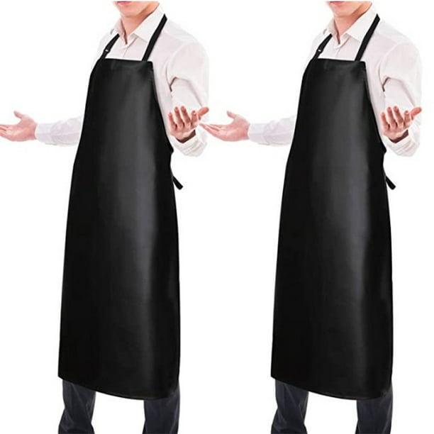 Cuisine cuisine tablier chef femmes homme tablier mode dentelle grande  poche imperméable double couche