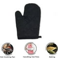 thumbnail image 4 of TZYUDK Black 1 Pack Microwave Antis-Scalding Heat-Resistants High-Temperature Non-Slipss Gloves Kitchen Oven Baking Special Kitchen Restaurant Affordable Useful Nylon,Spandex, 4 of 6