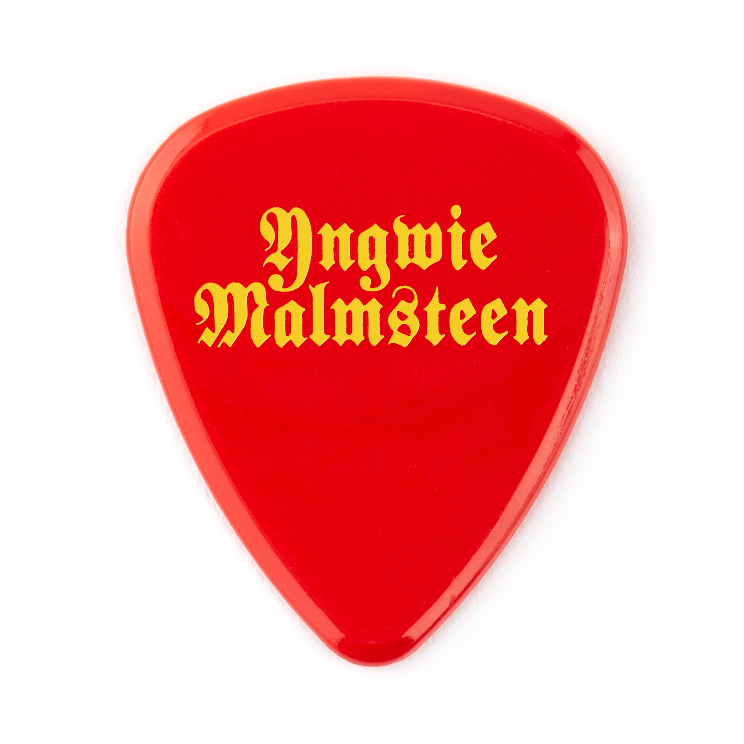 Dunlop Guitar Picks Yngwie Malmsteen Custom Delrin 2.0mm Red 12 Picks