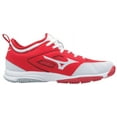 thumbnail image 4 of Mizuno Women's Player's Trainer 2 Softball Turf Shoe, Size 12, Red-White (1000), 4 of 6