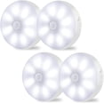 thumbnail image 1 of LINLIN Sensor Lights Rechargeable Wireless Wall LED Night Lamps Auto/On/Off, Stairs Living Room Corridors Closet Kitchen Under Cabinets, 1 of 8