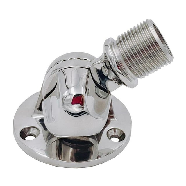 Montaje de Antena Giratorio de Barco de Acero Inoxidable 1 "-14 Cola Montaje de antena de acero inoxidable