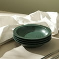 thumbnail image 3 of Stone Lain Orbit Dinnerware Set Stoneware, 12-Piece, Green, 3 of 7