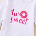 thumbnail image 4 of Okbabeha Baby Girl First Birthday Outfit Sweet One Long Sleeve Shirt Top+Long Pants+Headband Set 1st Birthday Clothes 3Pcs, 4 of 7