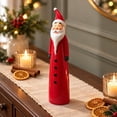 thumbnail image 4 of Christmas Santa Claus Figurine, 12Inch Handcrafted Santa Figurines Christmas Decoration, Cute Santa Claus Statue Sculpture Winter Festive Xmas Gifts for Holiday Party Home Office Decoration, 4 of 7