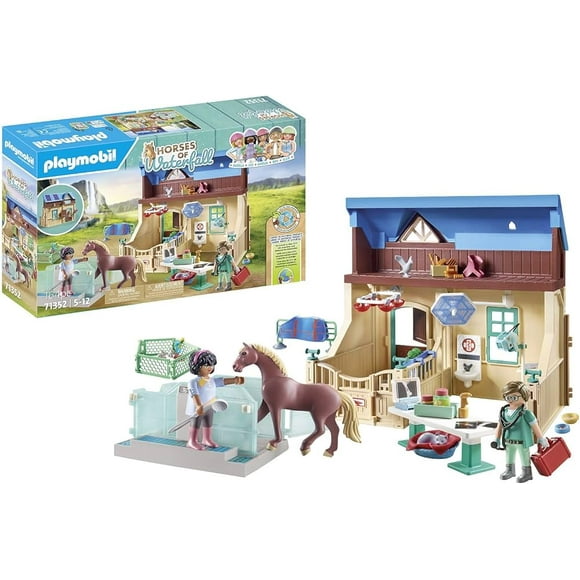 Playmobil Horses of Waterfull Vétérinaire et centre de thérapie 71352