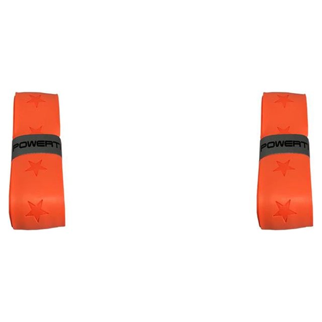 Advancent Cinturón de mango de raqueta de bádminton antideslizante POWERTI, pieza de repuesto autoadhesiva, cinta de agarre absorbente de Type2 NO2