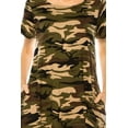 thumbnail image 7 of Women's Printed Short Sleeve Dress with Round Neckline and Side Pockets, 7 of 7
