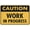 Warning Sign 4, variant on Caution Work in Progress Sign - 8"x12" Tin Metal Warning Vintage Wall Decor for Home Farm Bar Coffee Shop Club