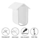 thumbnail image 3 of Funda protectora de silicona Ygjytge para EufyCam 2C blanco 2 piezas, 3 of 8