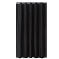 thumbnail image 1 of Naiovety Forro de cortina de ducha Forro de ducha lavable Juegos de accesorios de baño Negro 280x200cm, 1 of 6