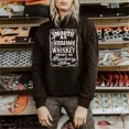 thumbnail image 1 of Sudadera Con Capucha Y Forro Térmico Con Estampado De Letras, 1 of 8