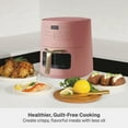 thumbnail image 6 of Thyme & Table 6QT Air Fryer, with ThymeCrisp™ and Ceramic-Coated Nonstick Basket, Faded Rose, 6 of 13