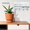 thumbnail image 4 of Wall Hanging Storage Shelf, Wall Mounted Shelves Beautiful  For Home Brown,White,Black, 4 of 8