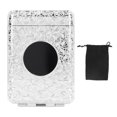 thumbnail image 1 of Retro Metal Cigarette Case Box 16 Capacity 3 Open Cigarette Case for Women Men Vintage Relief Pattern Silver, 1 of 5