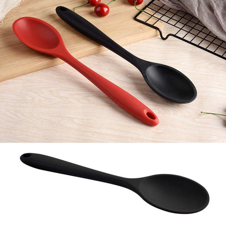 Cooking Tools and Utensils, Silicone Spoon for Scooping Scraping