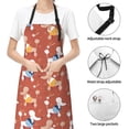 thumbnail image 4 of Kdxio Cute Poodle Dog Apron with Pockets Adjustable Kitchen Aprons for Men Women Waterproof Aprons for Cooking,Drawing,Crafting, Baking Household Cleaning, 4 of 8