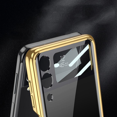 thumbnail image 2 of For Samsung Galaxy Z Flip 4 Case Luxury 9H Glass Electroplated PC Crystal Cover All-Inclusive Shockproof Protective Case, 2 of 4