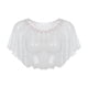 thumbnail image 4 of Chal de lentejuelas para mujer, chal informal, capa, ropa de novia con lentejuelas, chal de noche Blanco, 4 of 7