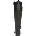 thumbnail image 4 of Women's Naturalizer Jessie Wide Calf Riding Boot Black Leather 11 M, 4 of 6