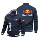 thumbnail image 1 of Chaqueta de carreras de TORO ROJO para hombre, ropa deportiva informal a la moda, abrigos de equipo de carreras DE TORO ROJO personalizados, novedad de 2024, 1 of 5