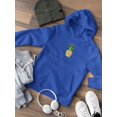 thumbnail image 3 of Buon Ferragosto Pineapple Doodle Hoodie Juniors -Image by Shutterstock,  Small, 3 of 4