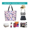 thumbnail image 2 of Butterflies Women's Tote Bags Reusable Grocery Shopping Bag Foldable for Beach Gym Work Daily Carry All, 2 of 6