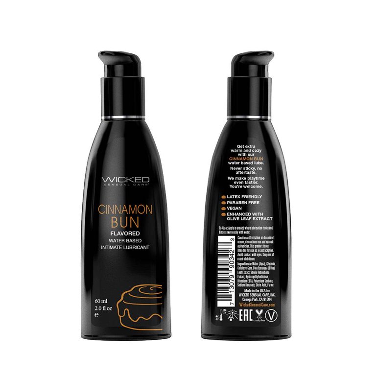 Wicked Sensual Edible Aqua Flavored Water Based Lubricant