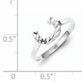 thumbnail image 2 of Designer Sterling Silver Horseshoe Ring Made In United States -Jewelry By Sweet Pea Creations, 2 of 2