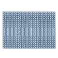 thumbnail image 1 of Navy Blue Cutting Board, Moroccan Traditional Tile Motifs with Floral Elements in Blue, Decorative Tempered Glass Cutting and Serving Board, Large Size, Violet Blue Pale Blue, by Ambesonne, 1 of 1